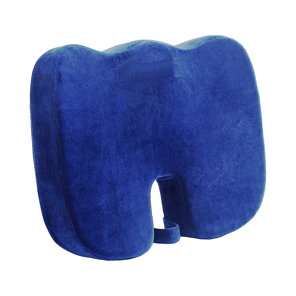 4V1 CX 10 Coccyx Orthopedic Seat Cushion Standard Blue