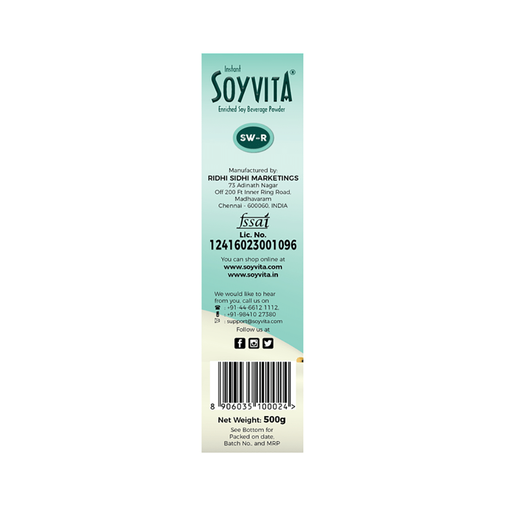 Soyvita Enriched Soy Beverage Powder Sweetened Regular Malt - Image 5