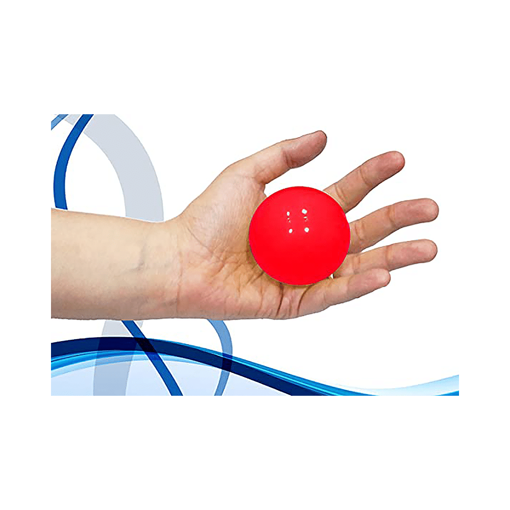 Onyxneo Neogel Silicon Exercise Ball For Hands Red Extra Hard - Image 2