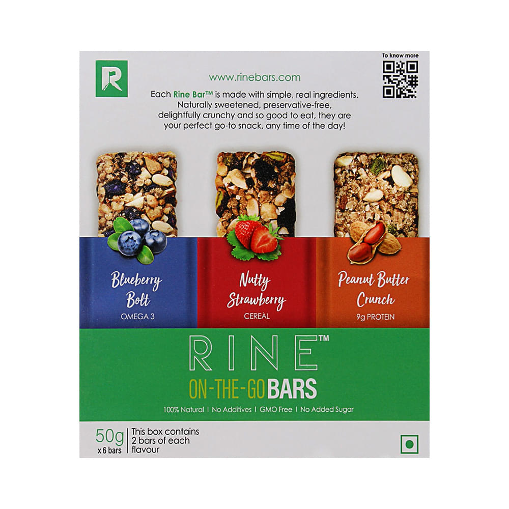 Rine On-The-Go Bar (50gm Each) Assorted - Image 1
