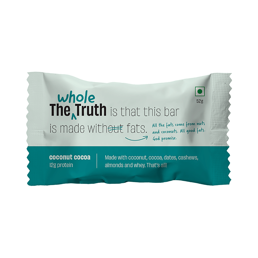 The Whole Truth Protein Bar (52gm Each) | Coconut Cocoa