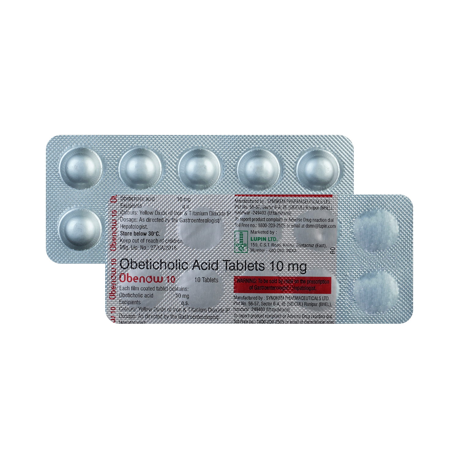 Obenow 10mg Tablet