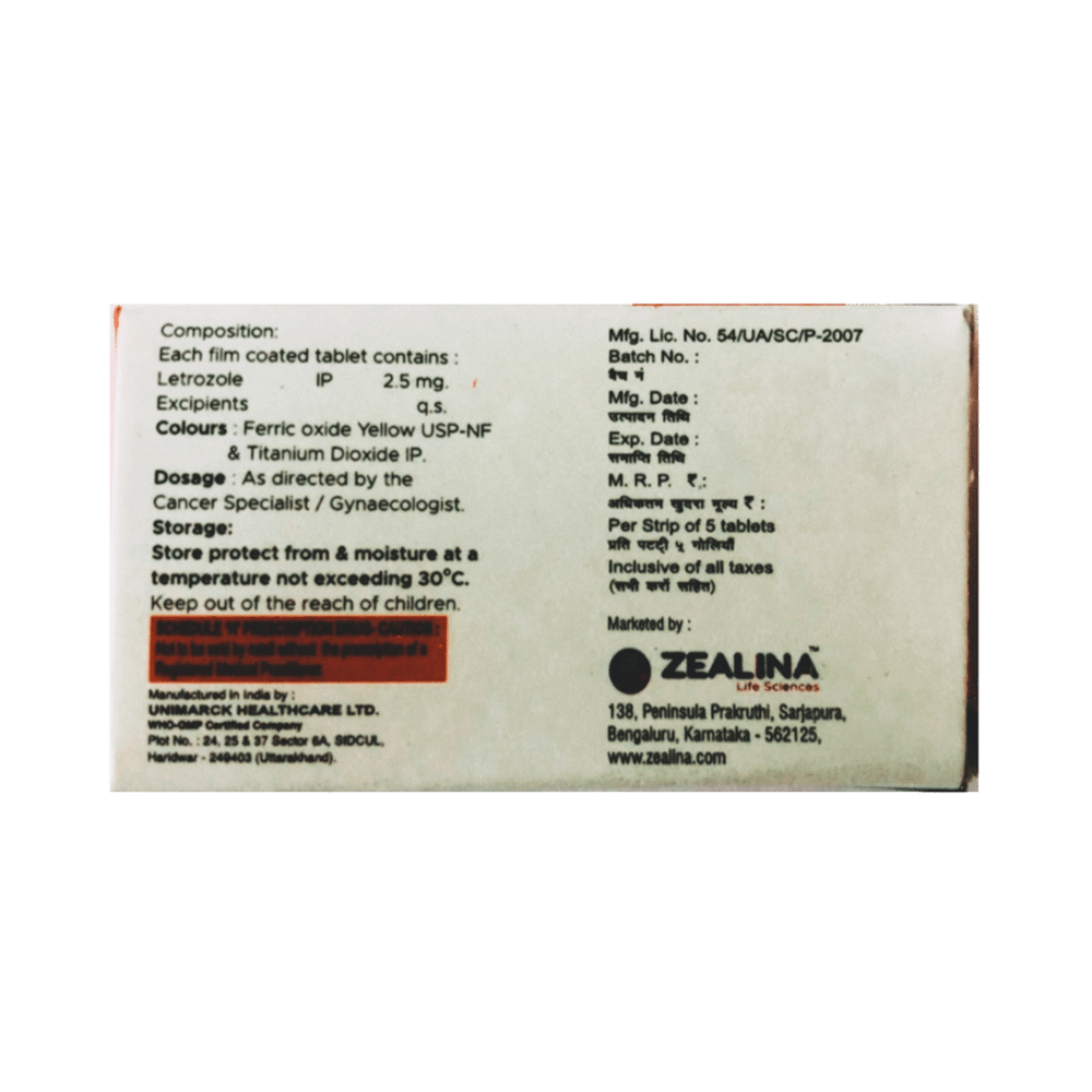 Letzol 2.5 Tablet - Image 2