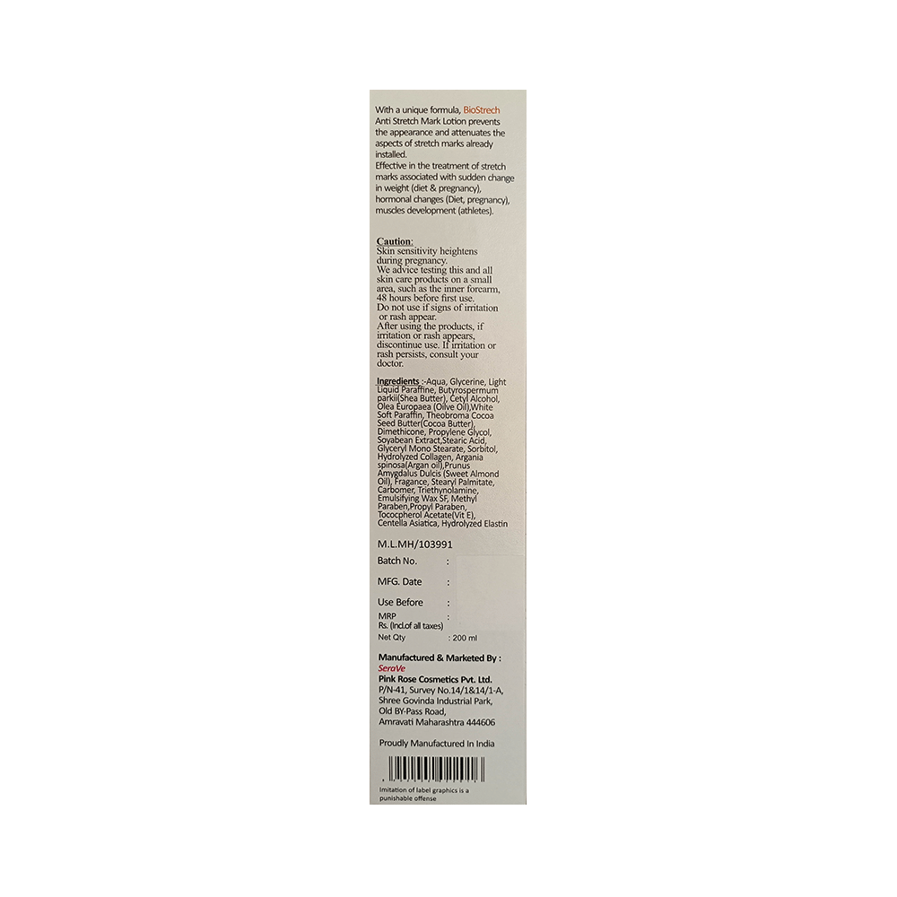 BioStrech Anti Stretch Mark Lotion - Image 2
