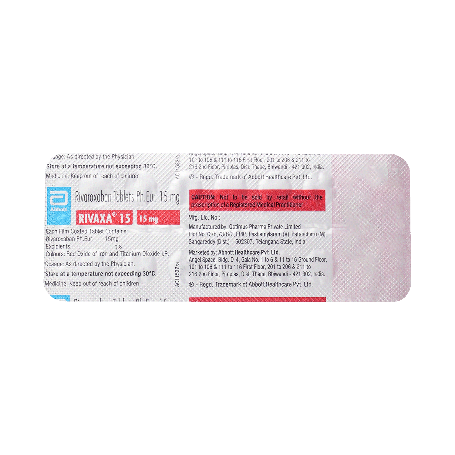 Rivaxa 15mg Tablet - Image 6