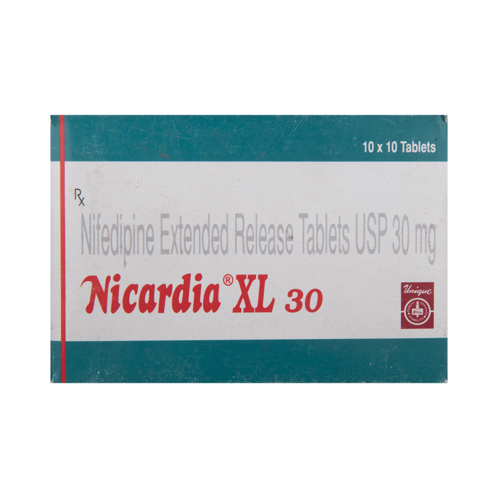 Nicardia XL 30 Tablet - Image 2