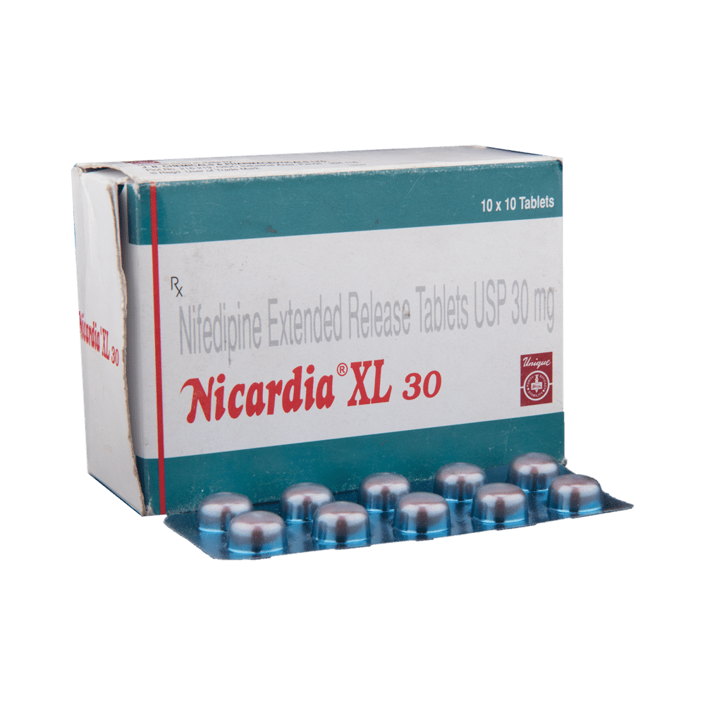 Nicardia XL 30 Tablet