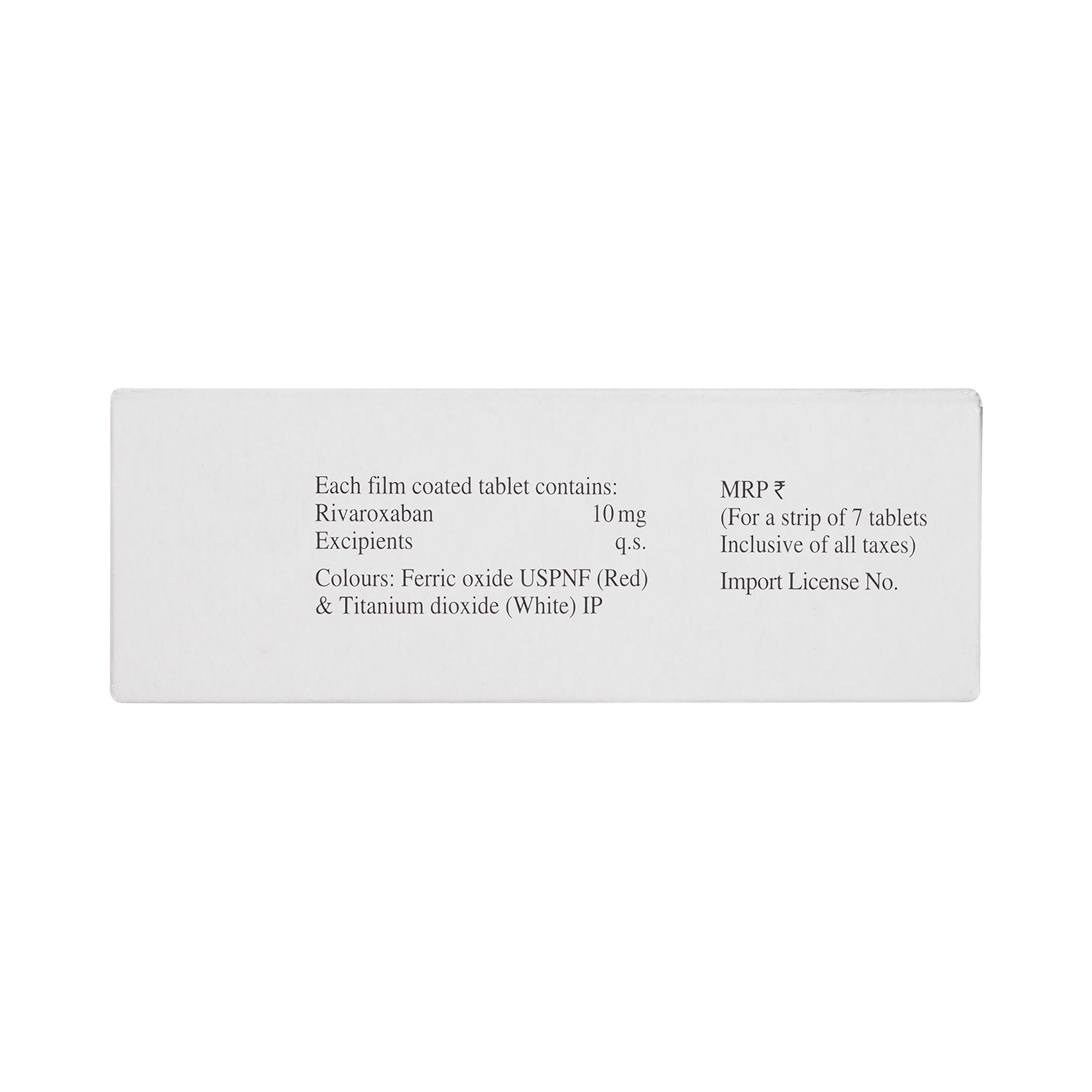 Ixarola 10mg Tablet - Image 5