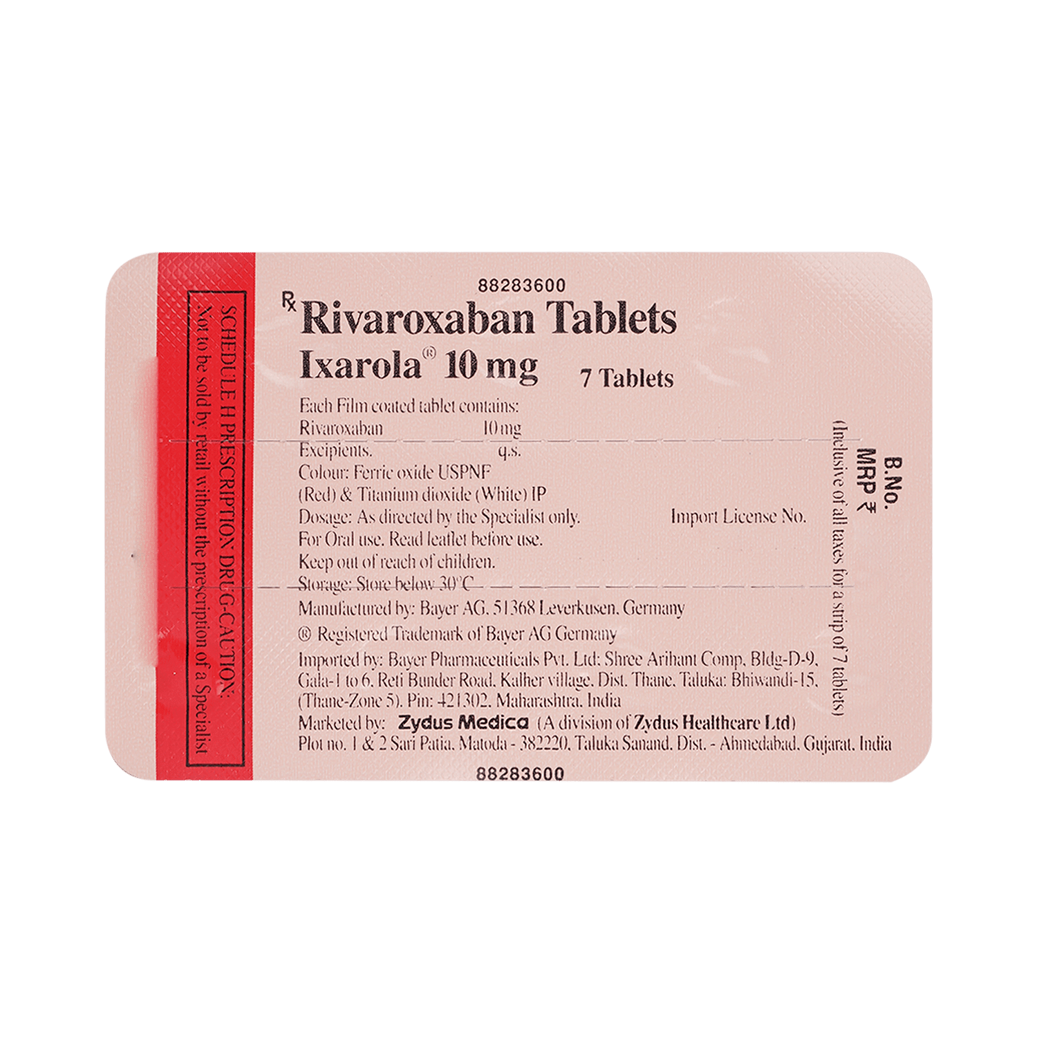Ixarola 10mg Tablet - Image 7