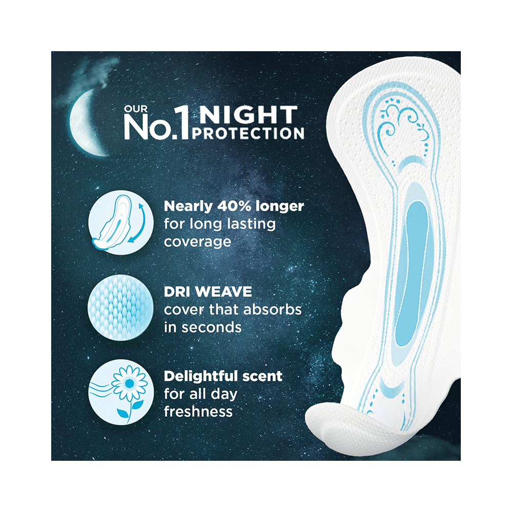 Whisper Bindazzz Nights Pads | Size XL+ - Image 4