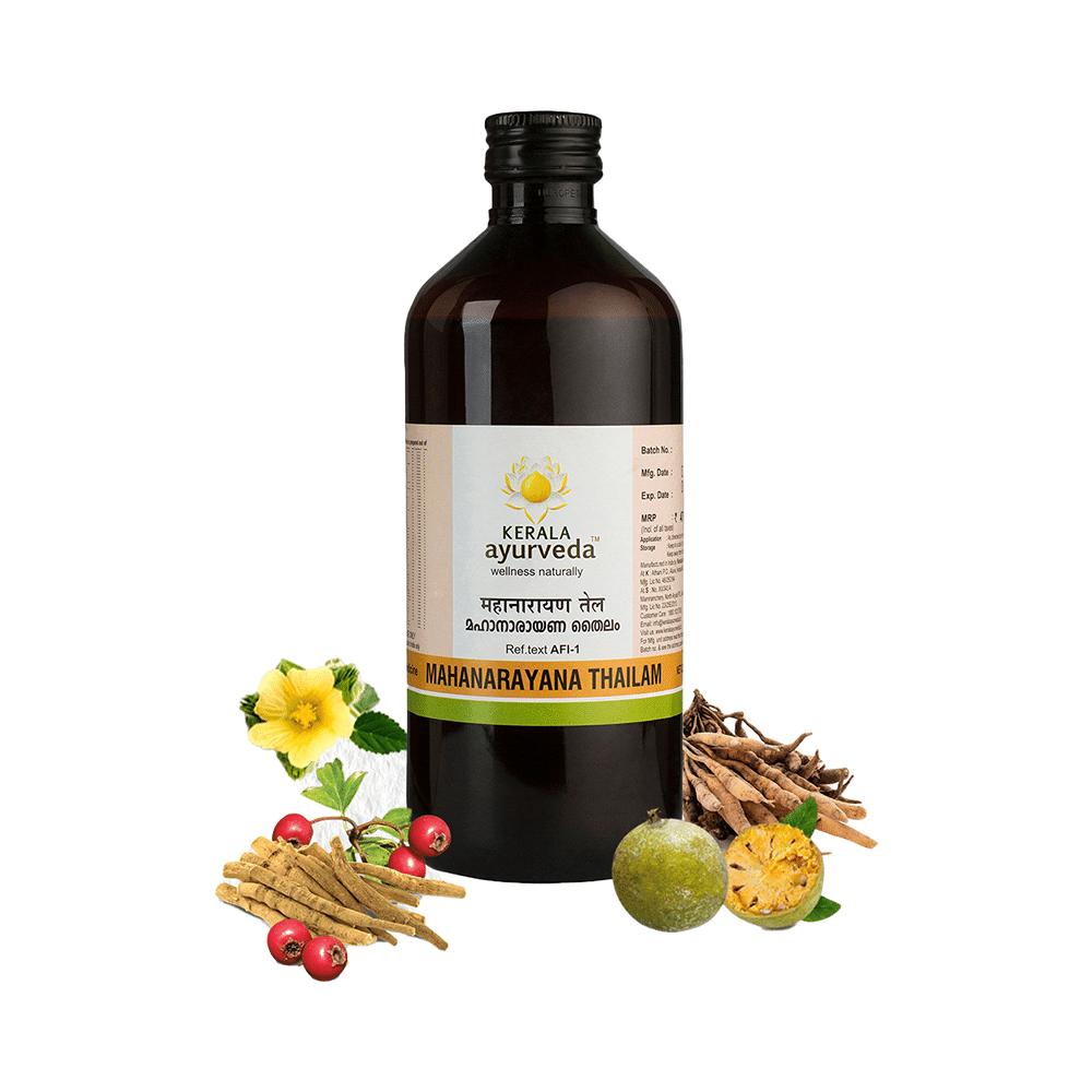 Kerala Ayurveda Mahanarayana Thailam |  For Muscle Recovery & Joint Health - Image 2