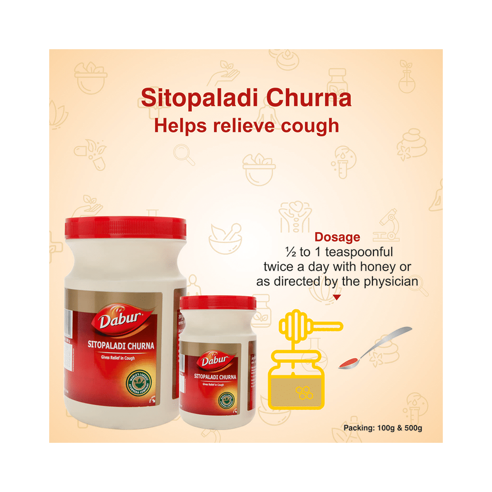 Dabur Sitopaladi Churna | Relieves Cold & Allergies - Image 4