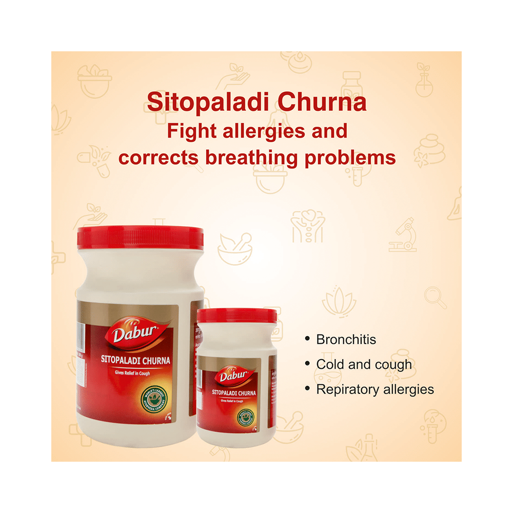 Dabur Sitopaladi Churna | Relieves Cold & Allergies - Image 5