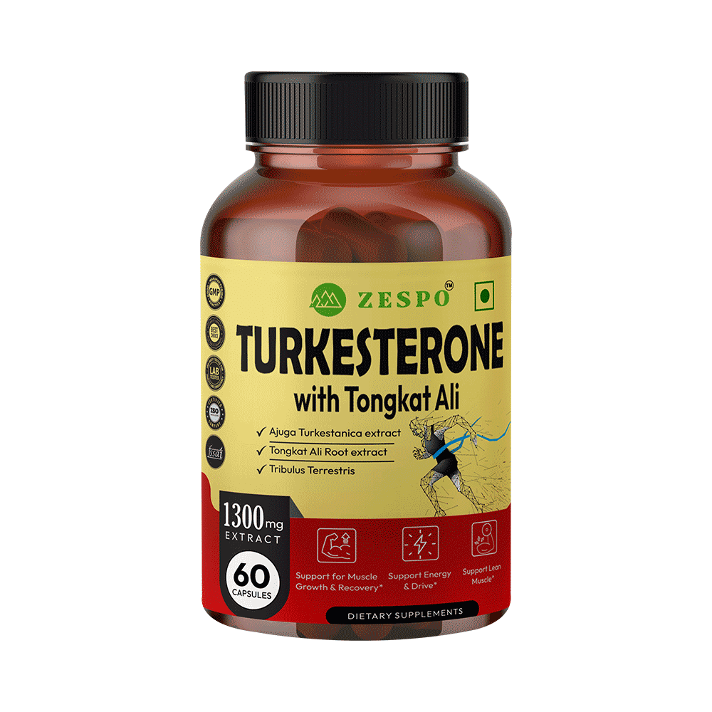 Zespo Turkestrone with Tonagkat Ali 1300mg Capsules (60 Each)