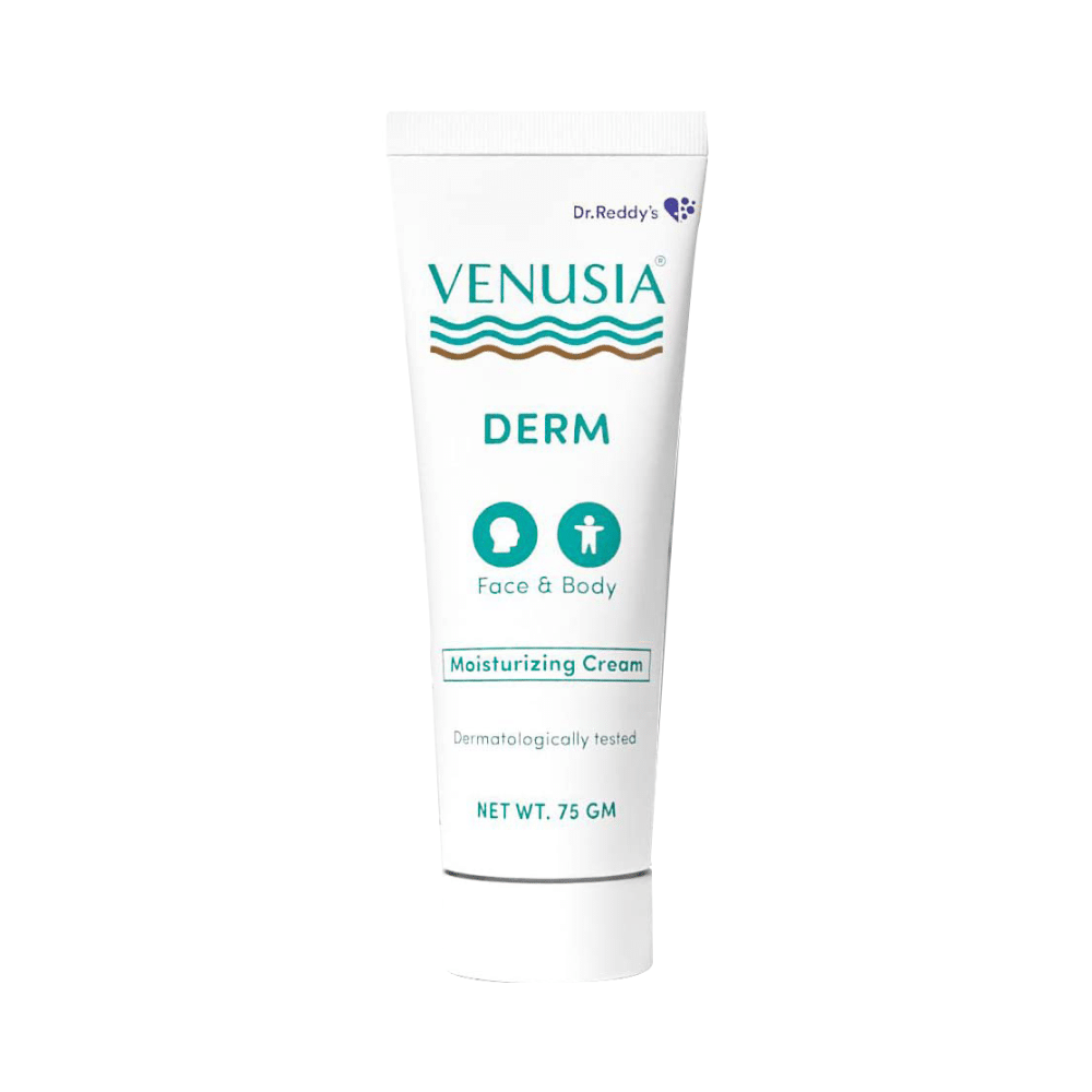 Venusia DERM Face & Body Moisturizing Cream | Nourishes Dry Skin & Relieves Skin Irritation