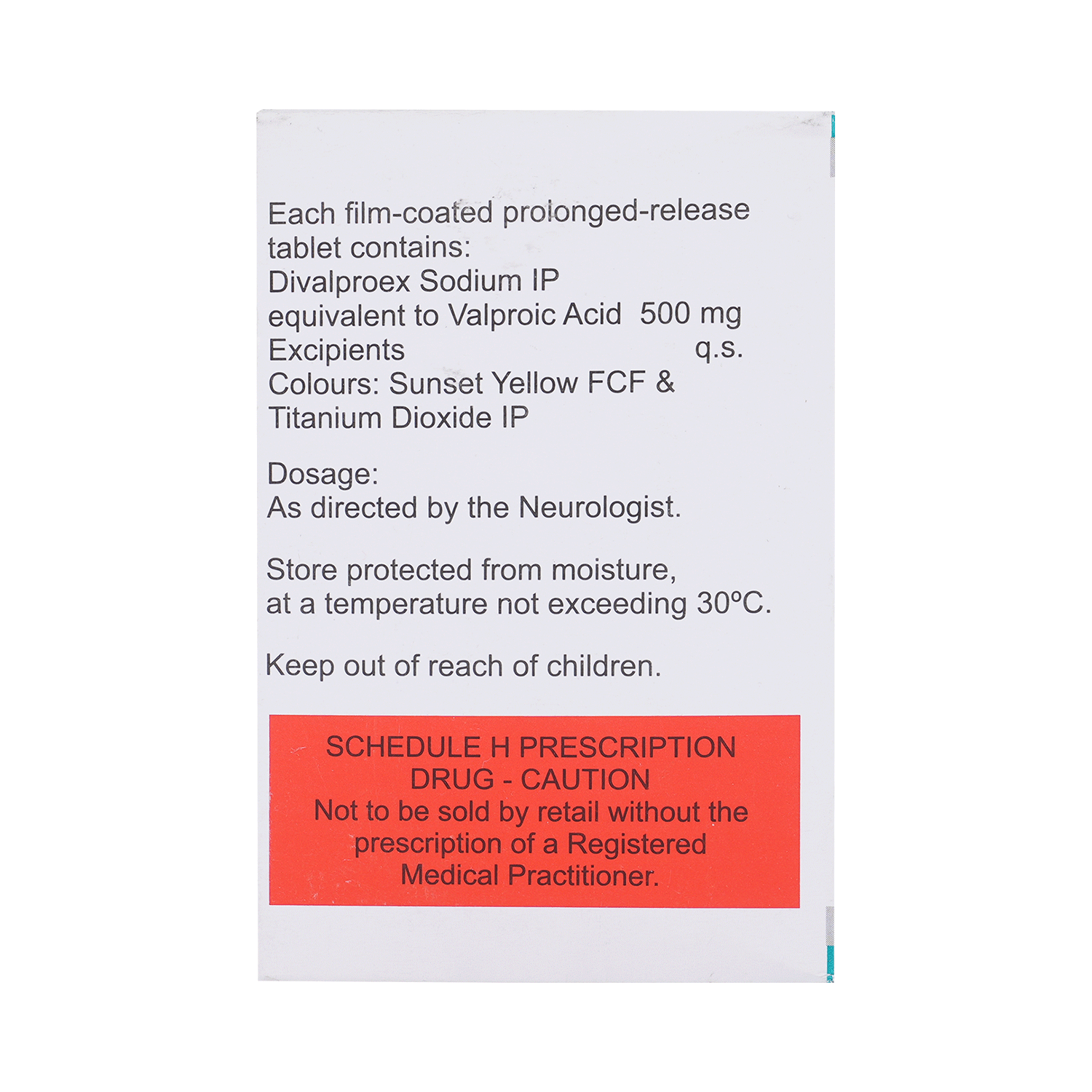 Divalrate 500mg Tablet ER - Image 3