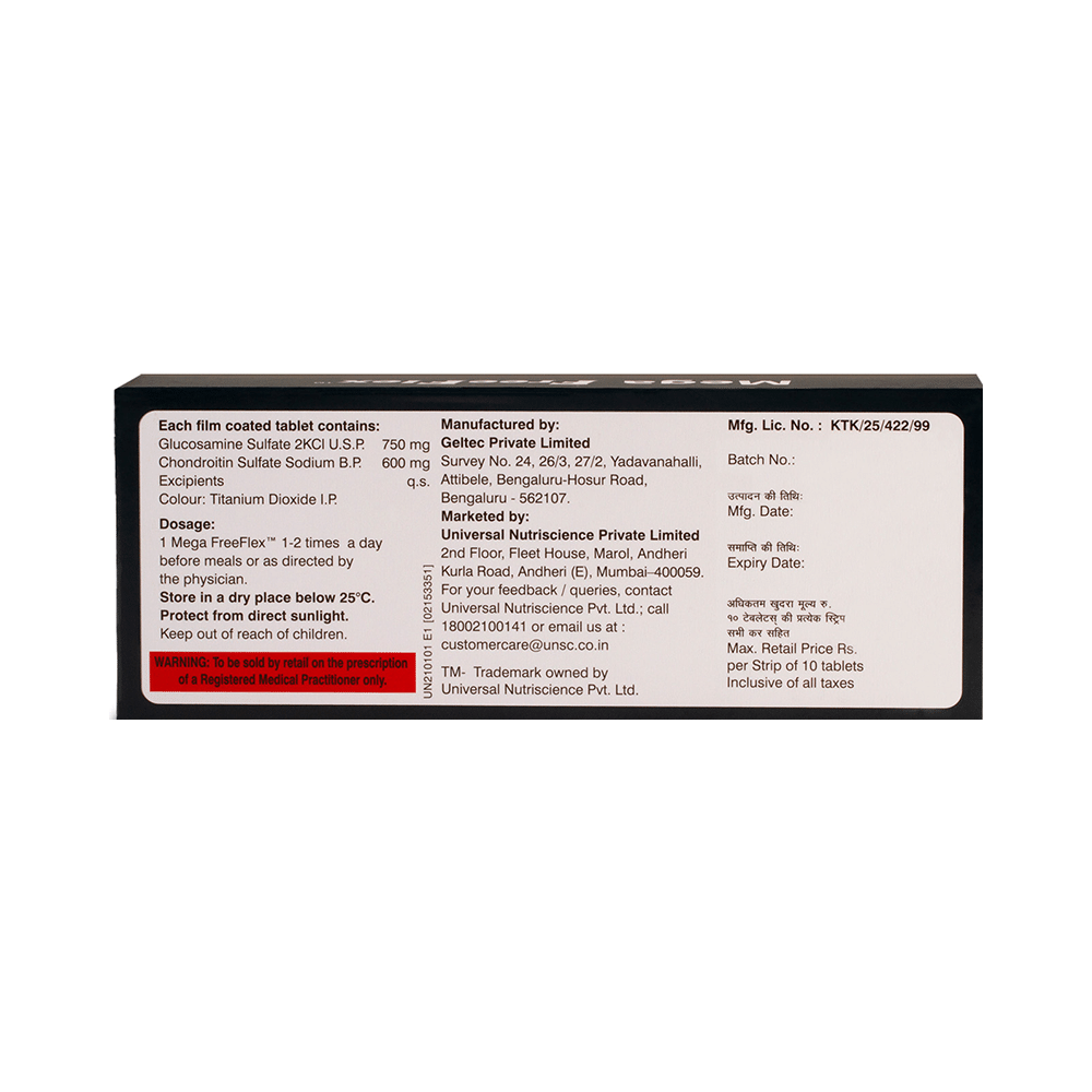 Mega FreeFlex Joint Health Tablet - Image 2