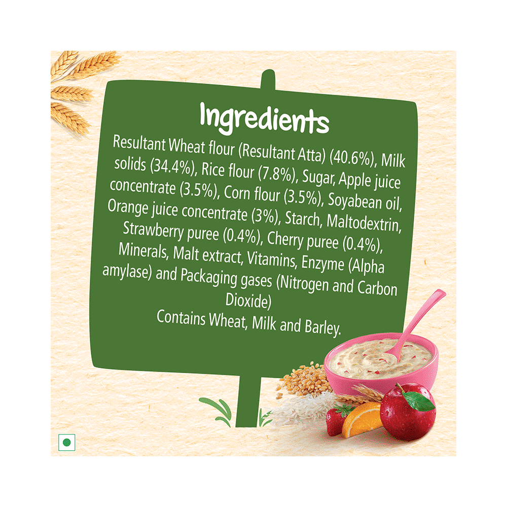 Nestle Cerelac Baby (10 months+) Cereal with Milk, Iron, Vitamins & Minerals | Wheat Rice Mix Fruit - Image 3