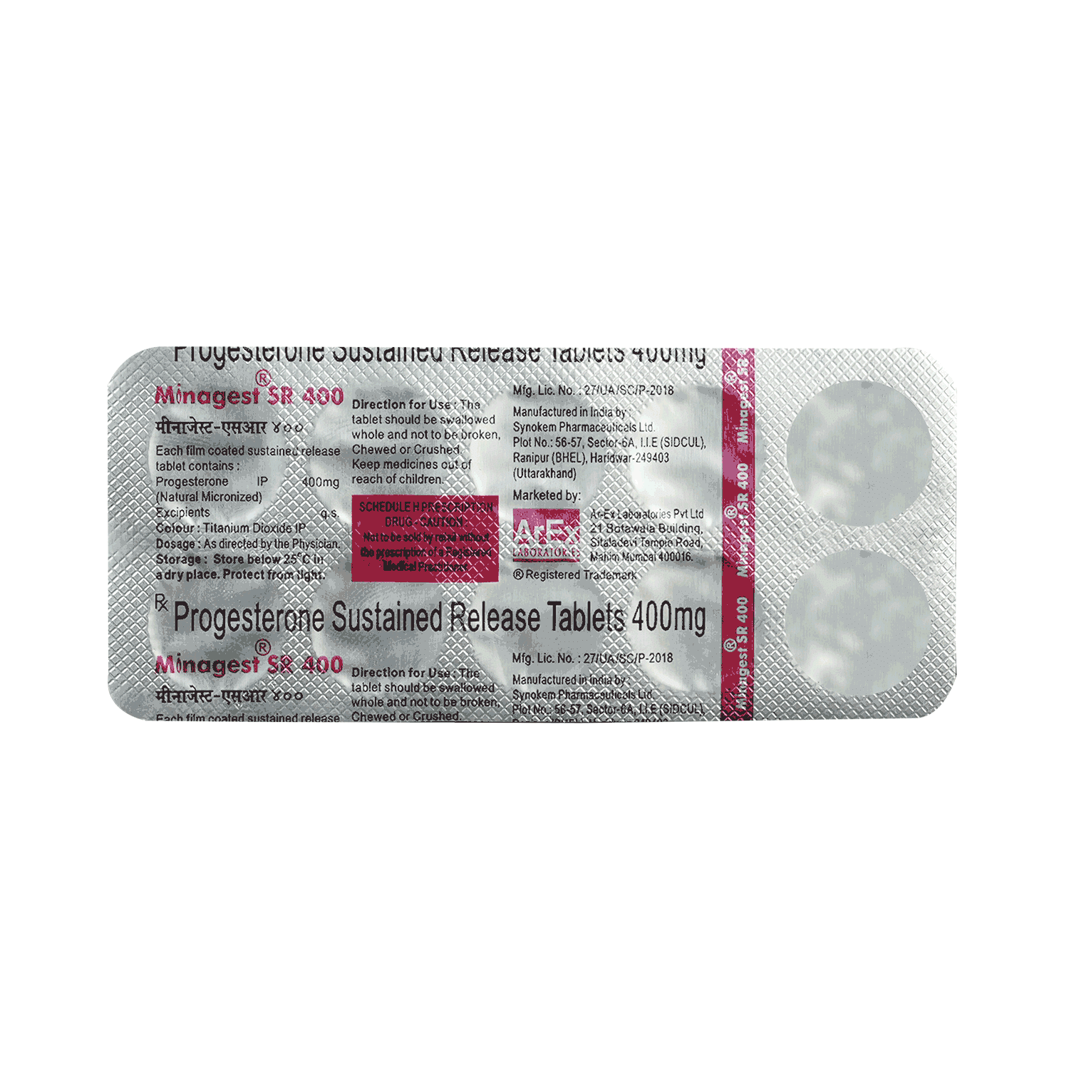 Minagest SR 400 Tablet - Image 5