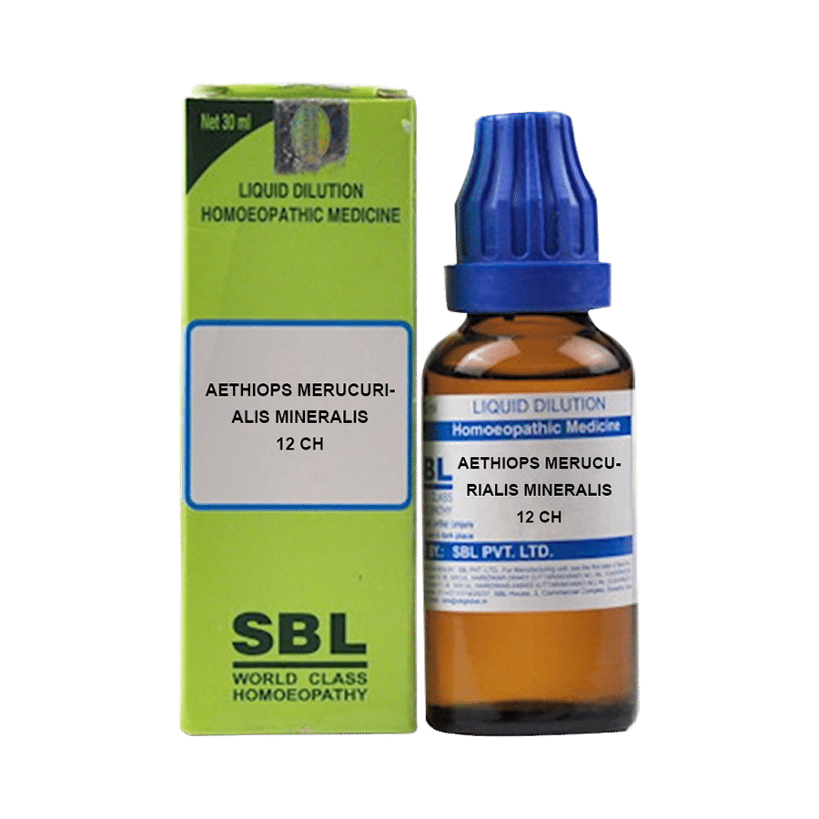 SBL Aethiops Merucurialis Mineralis Dilution 12 CH