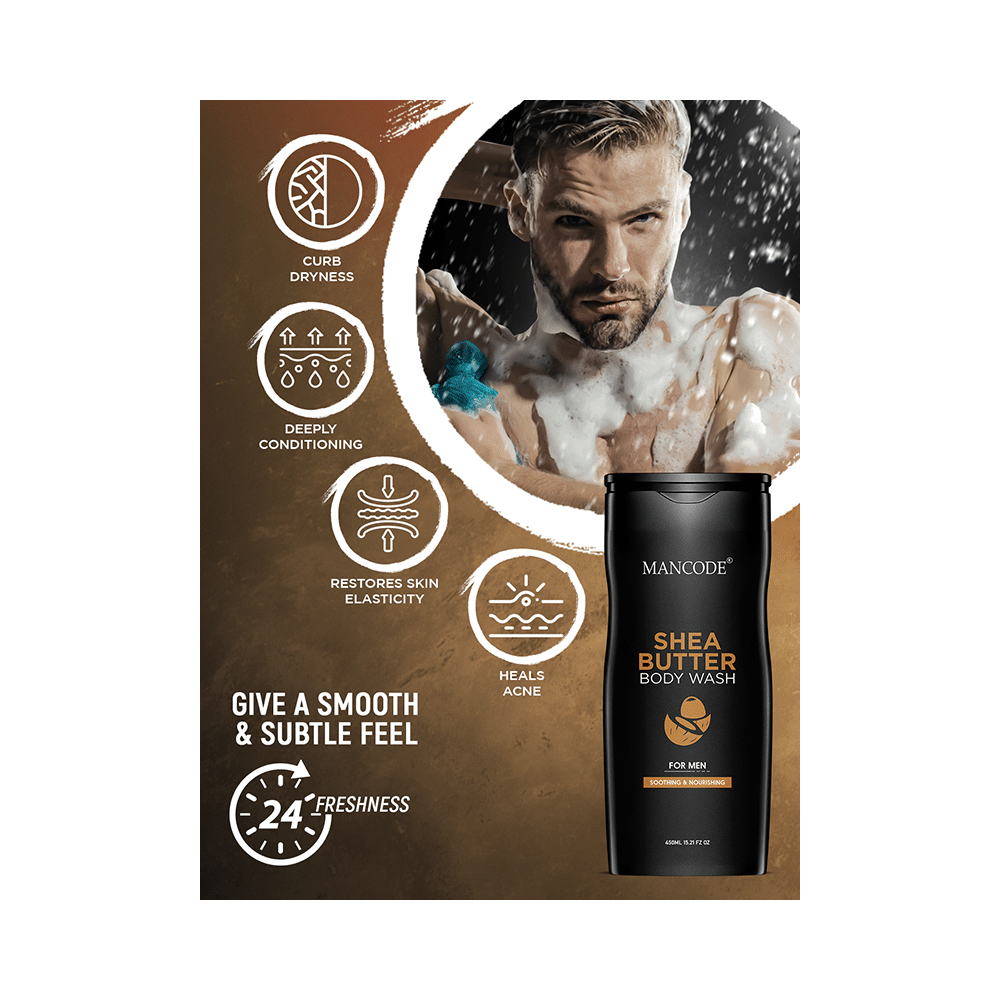Mancode Shea Butter Body Wash - Image 4
