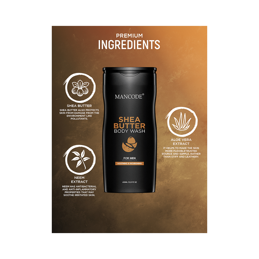 Mancode Shea Butter Body Wash - Image 5