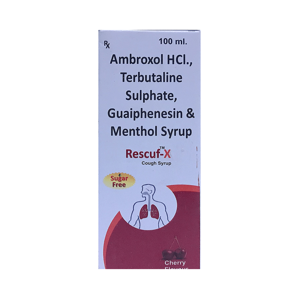 Rescuf-X Syrup Cherry Sugar Free