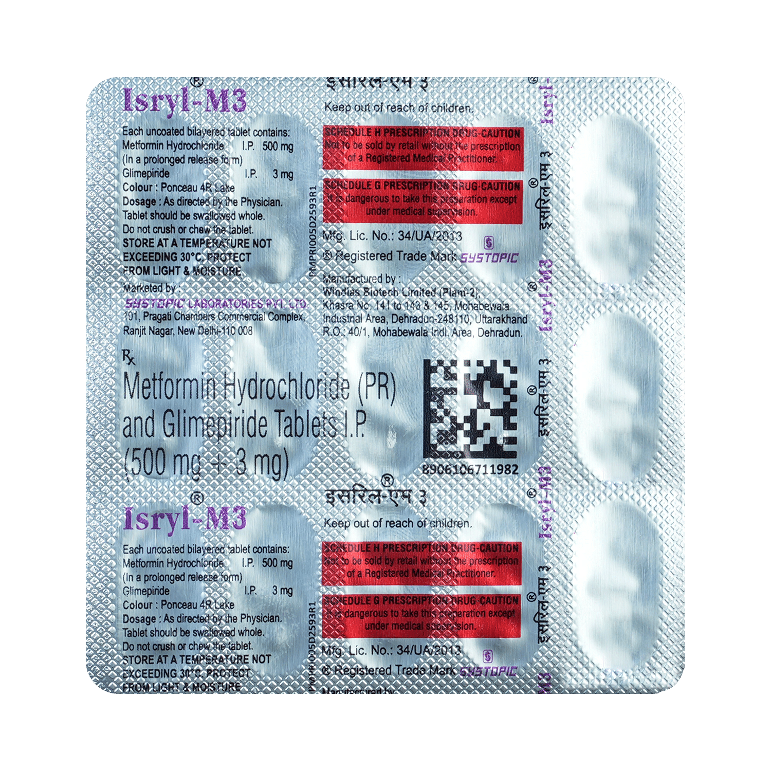 Isryl-M 3 Tablet PR - Image 5