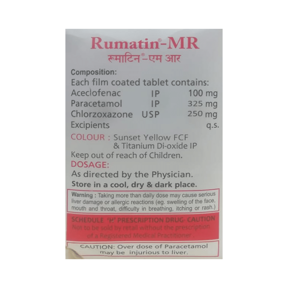 Rumatin-MR Tablet - Image 2