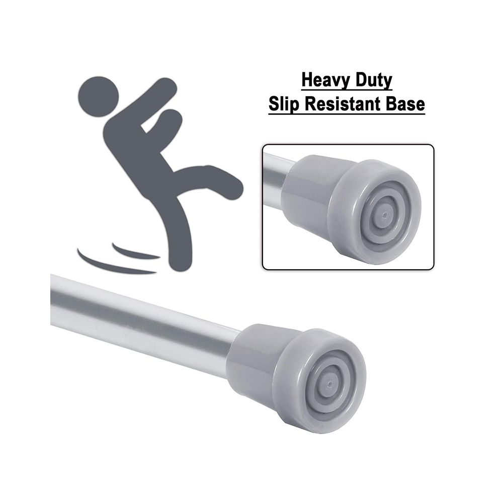 MCP Jindal Height Adjustable Walking Stick Silver - Image 6