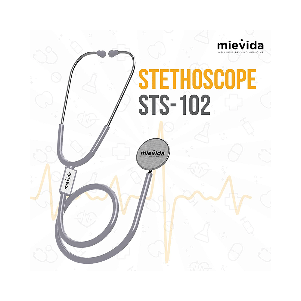Mievida STS 102 Cardiology Stethoscope Grey - Image 2