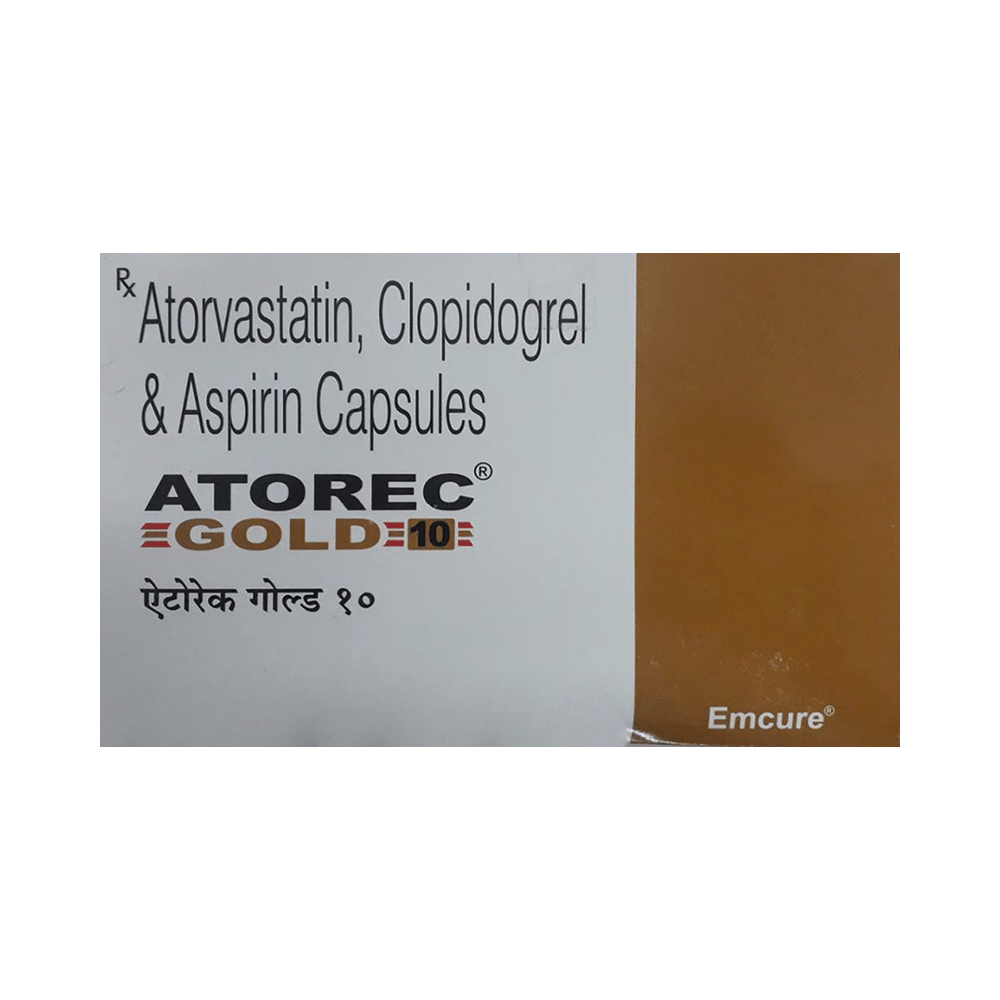 Atorec Gold 75mg/10mg/75mg Capsule - Image 1