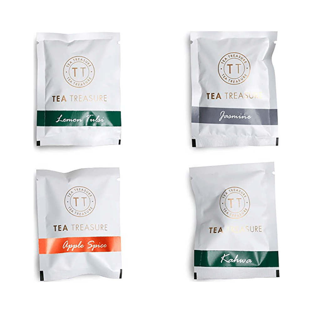 Tea Treasure Wooden Tea Chest Tea Bag Assorted - Image 3