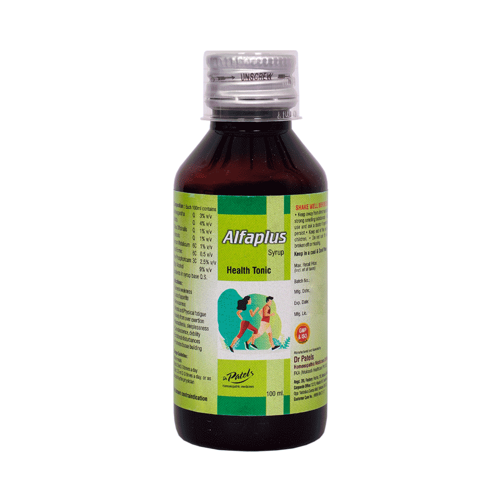 Dr. Patel's Alfaplus Syrup - Image 5