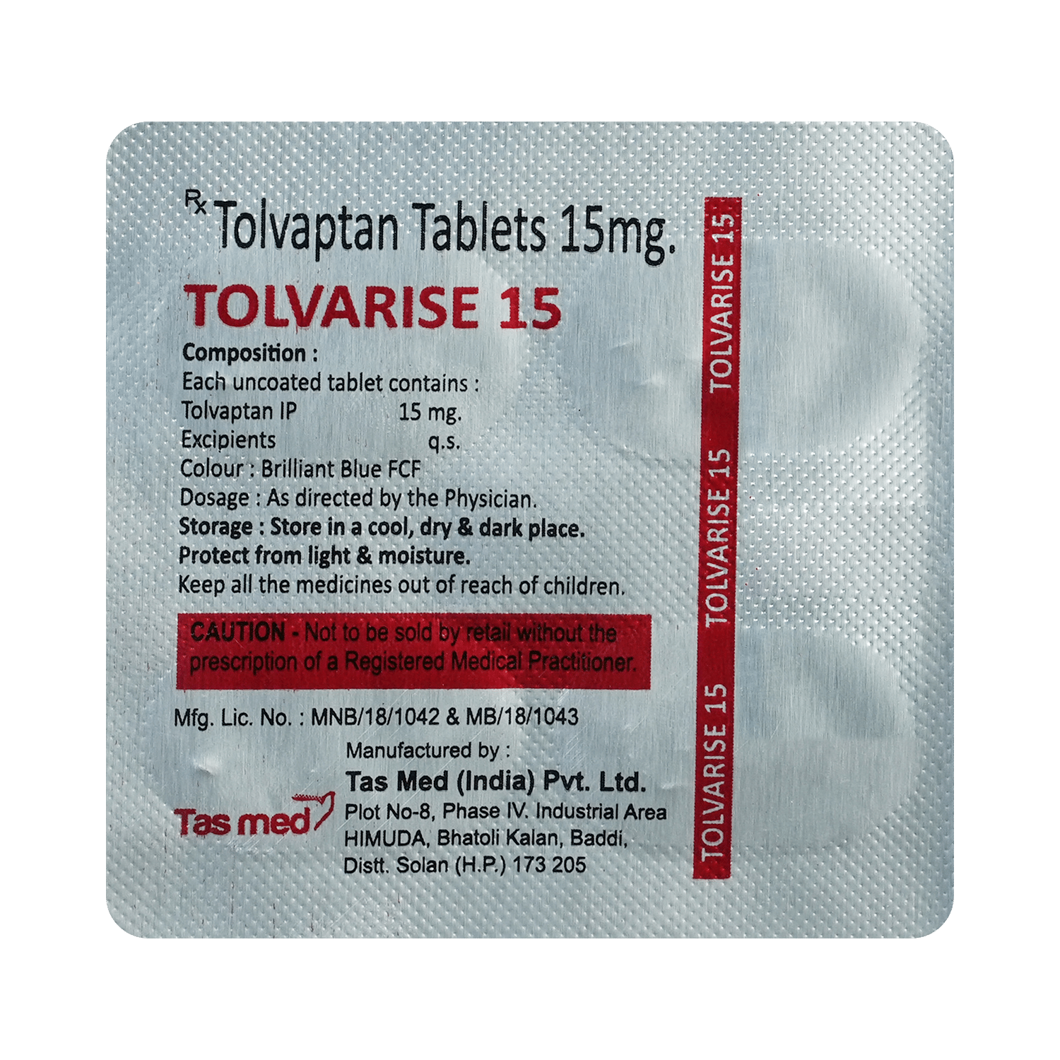 Tolvarise 15mg Tablet - Image 5