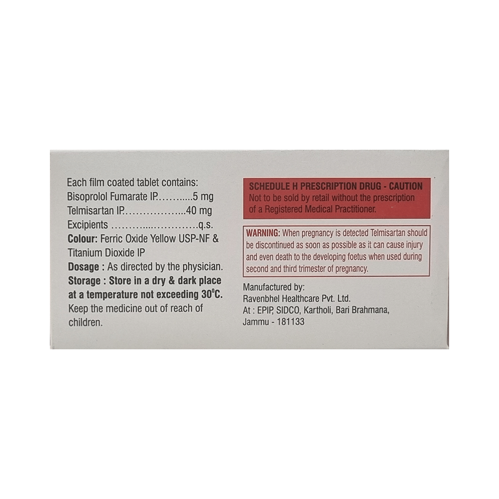Bisopharm T 5mg/40mg Tablet - Image 2
