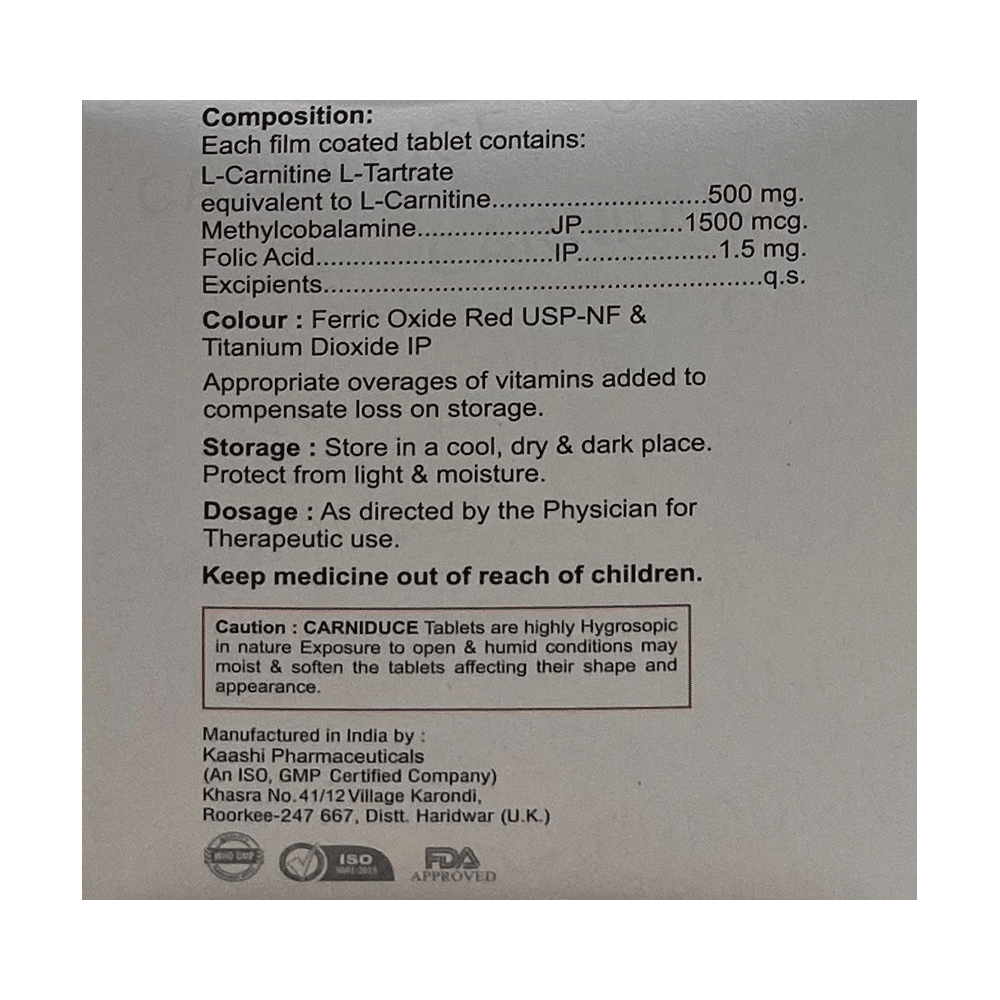 Carniduce Tablet - Image 2