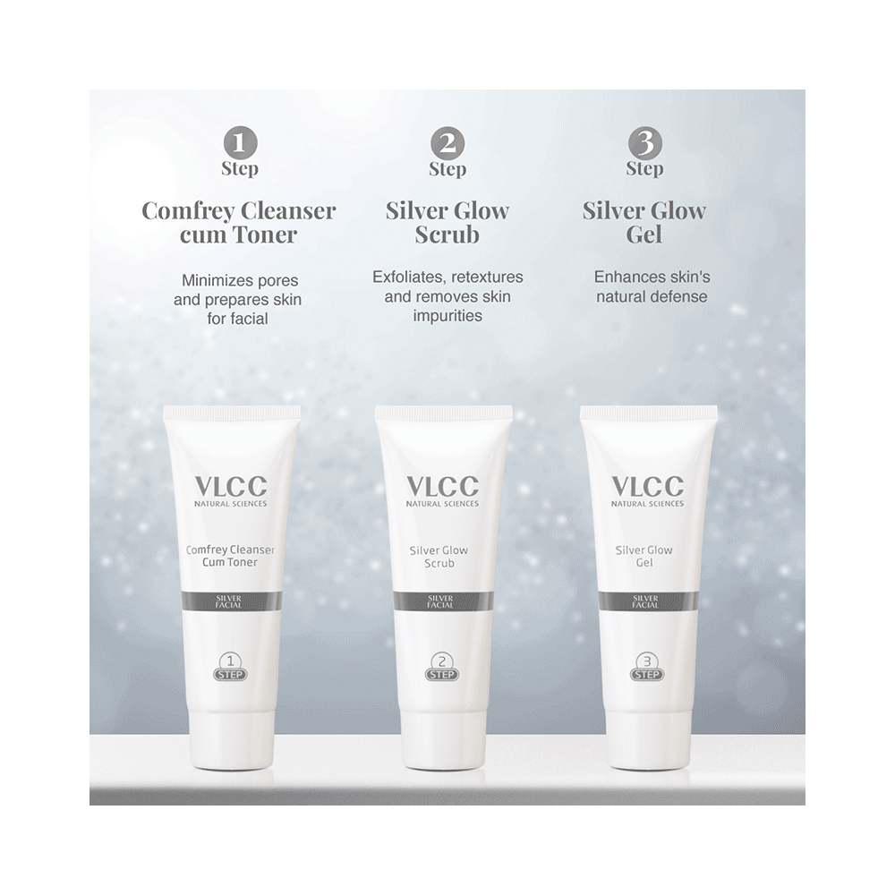 VLCC Natural Sciences Silver Facial Kit - Image 6