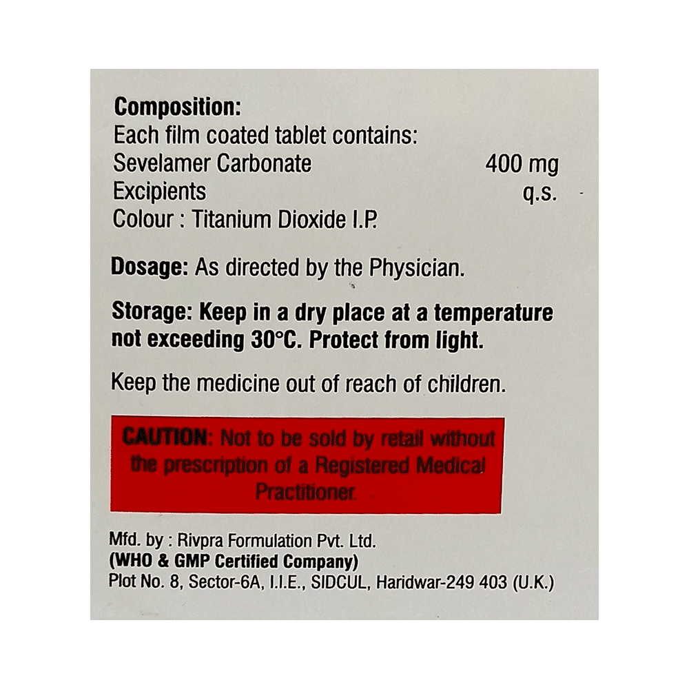 Sevren 400 Tablet - Image 2