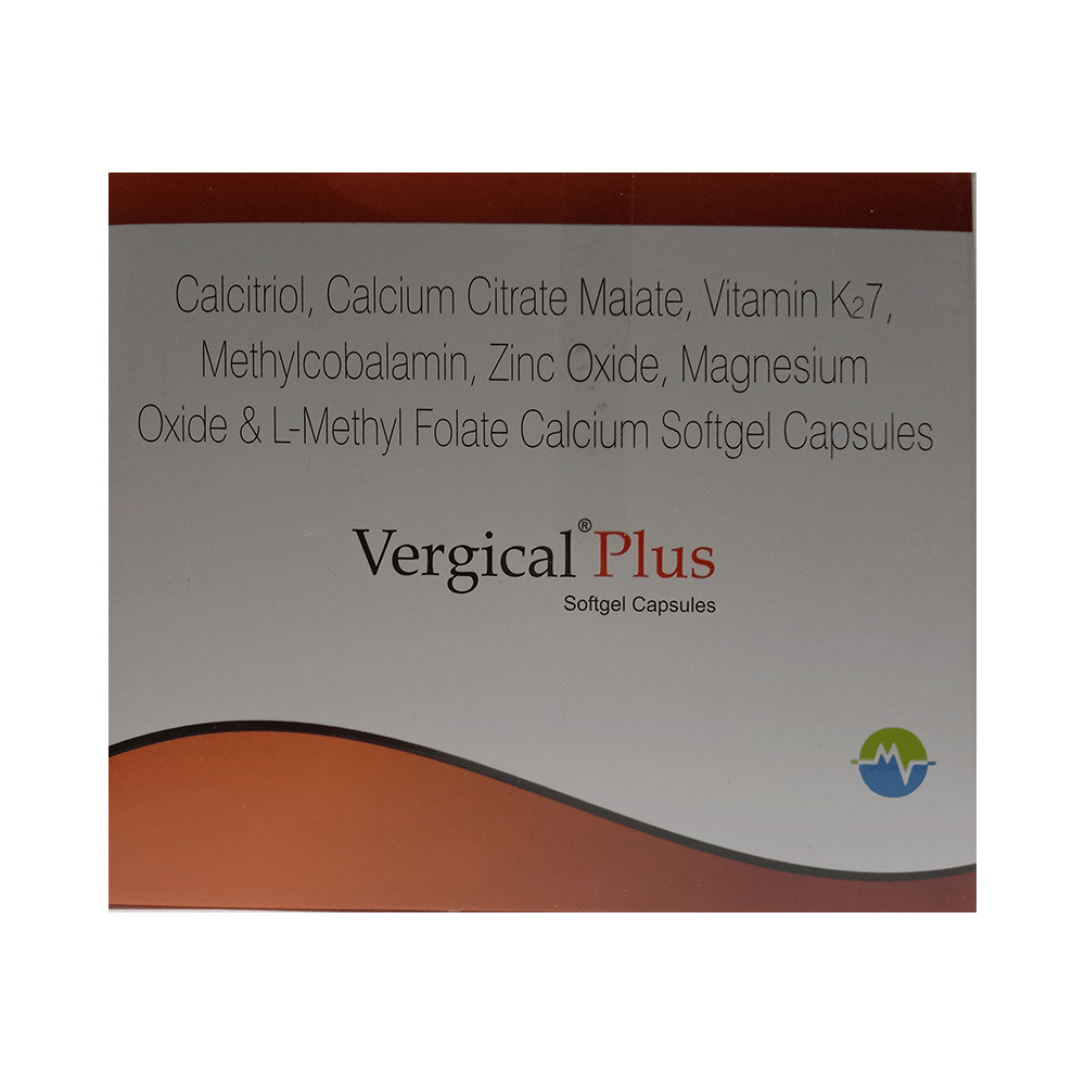 Vergical Plus Softgel Capsule - Image 1