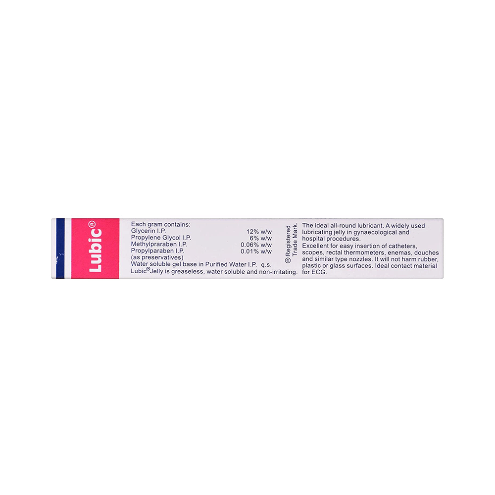 Lubic Lubricating Jelly Sterile for General Lubricating Needs | Water Soluble & Safe - Image 3