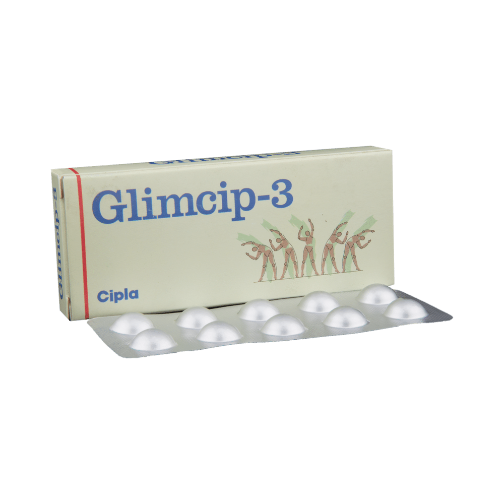 Glimcip 3 Tablet