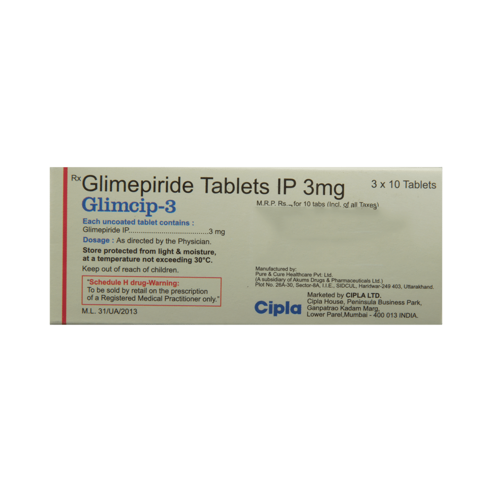 Glimcip 3 Tablet - Image 3