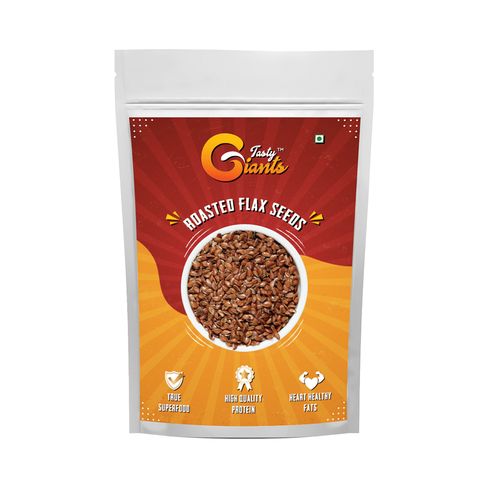 Tasty Giants Roasted Flax Seeds - Image 1