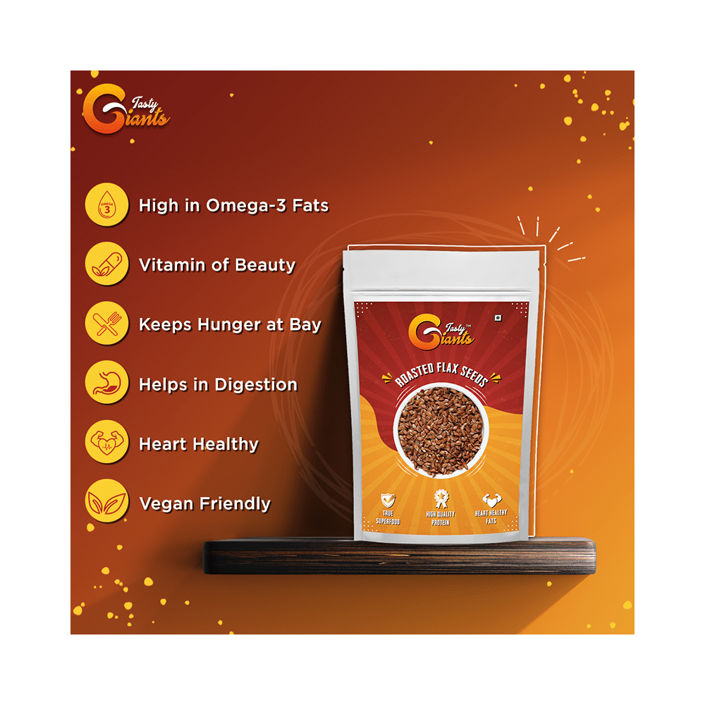 Tasty Giants Roasted Flax Seeds - Image 4