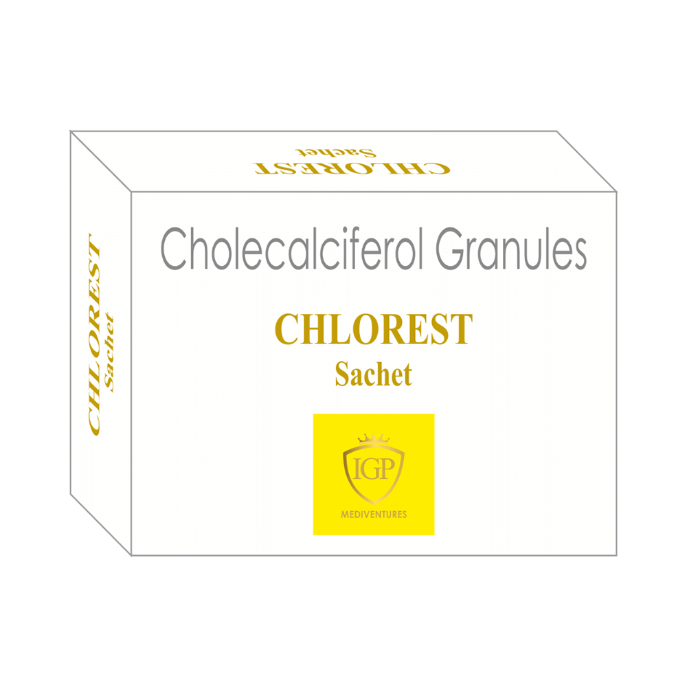 IGP Mediventures Chlorest Sachet (1gm Each) Sachet - Image 1