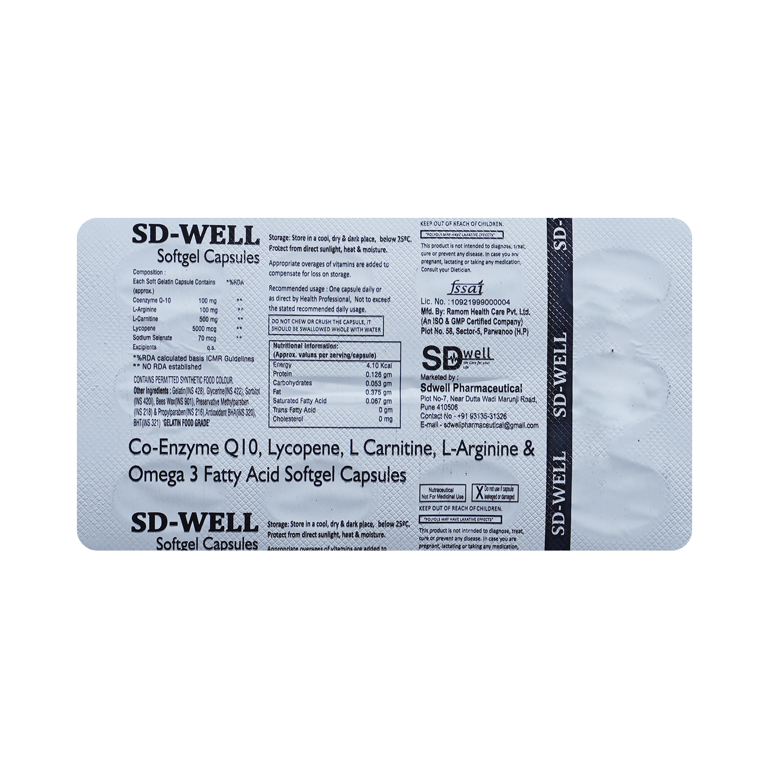 SD-Well Softgel Capsule - Image 5