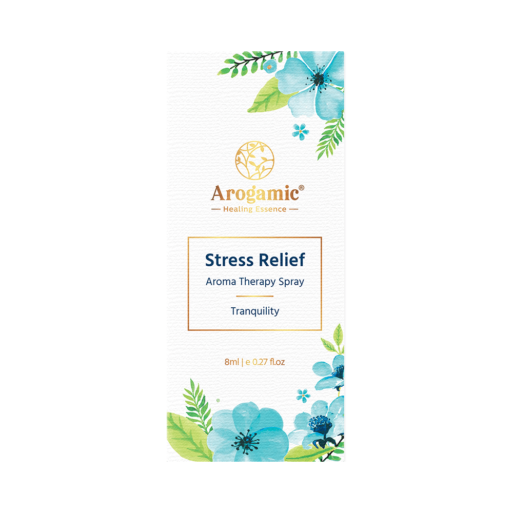 Arogamic Stress Relief Aroma Therapy Spray (8ml Each) - Image 1