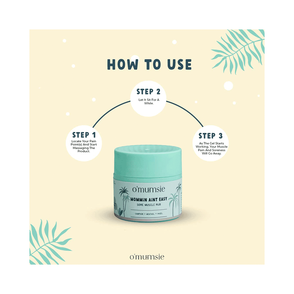 O'mumsie Mommin Aint Easy Sore Muscle Rub - Image 6
