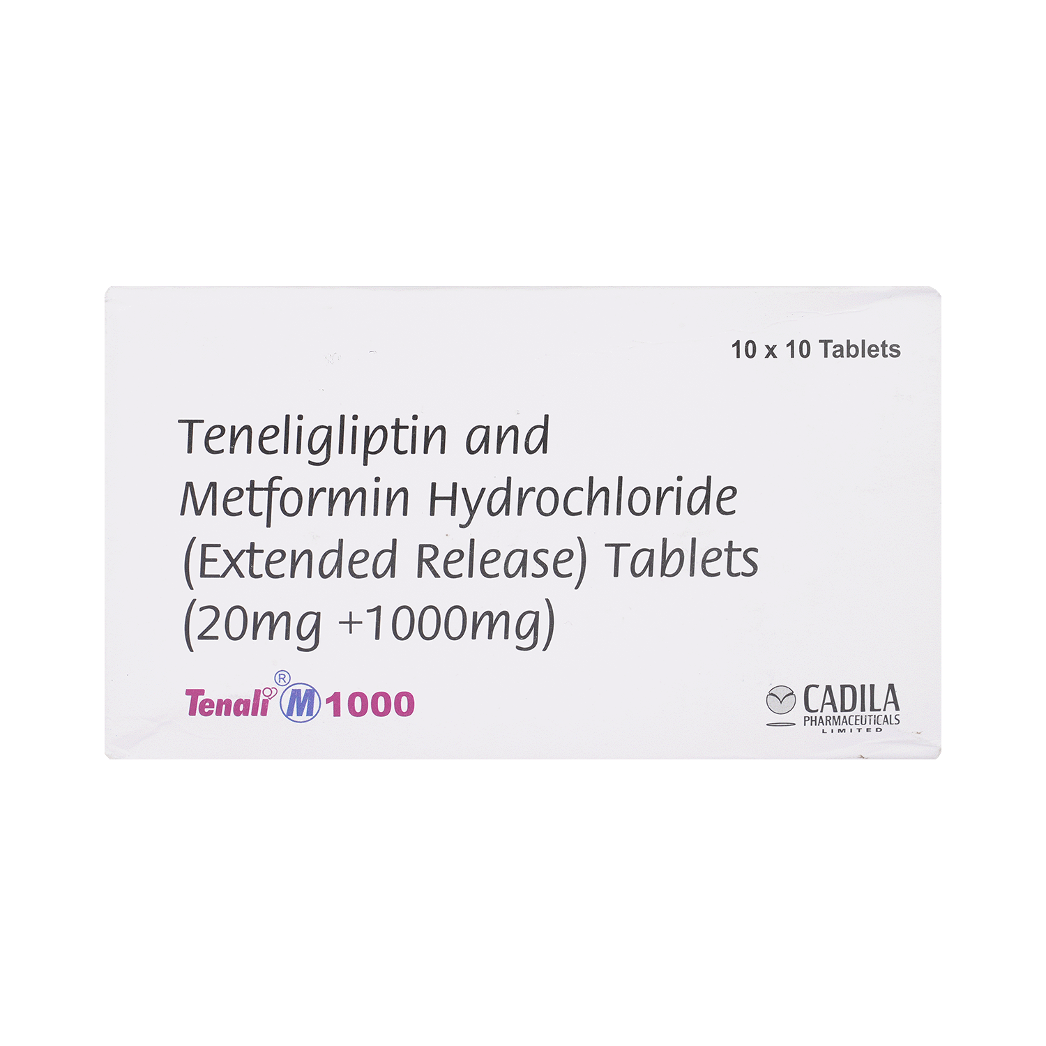 Tenali M 1000mg/20mg Tablet ER - Image 2